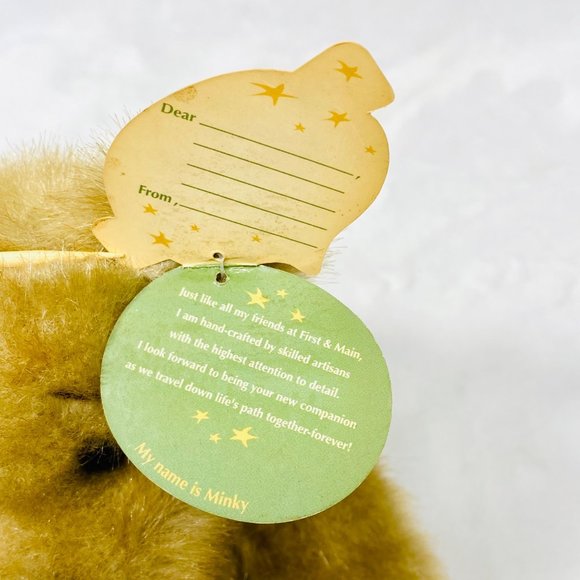 Vintage First & Main Minky Plush Bear - Picture 9 of 13